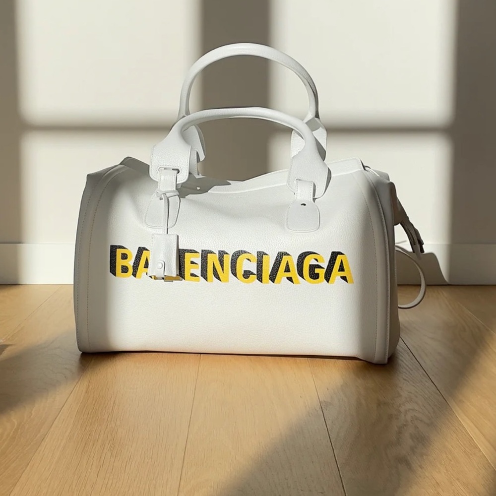 Balenciaga Vintage Discontinued Monday Bowling Bag